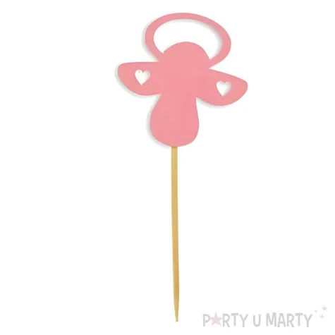pikery baby shower girl stopki i smoczki rozowy jasny 6 szt