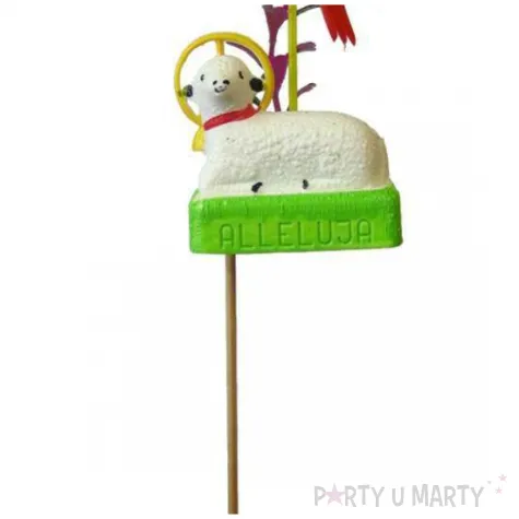 pikery baranek wielkanocny z aureolka fiolet arpex