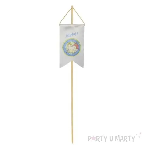 pikery choragiewka wielkanocna baranek z krzyzem szara arpex