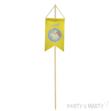 pikery choragiewka wielkanocny baranek w kolku zolta arpex