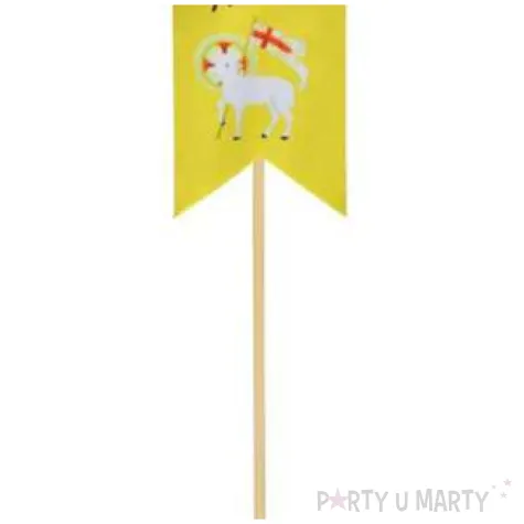 pikery choragiewka wielkanocny baranek z flaga zolta arpex