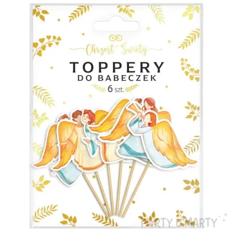 pikery chrzest swiety anioly mix partypal 6 szt