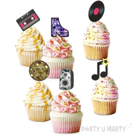 pikery disco zlota kula mix 6 szt