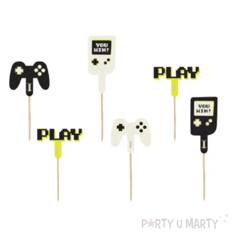 pikery dla gracza partydeco 10 5 cm 6 szt
