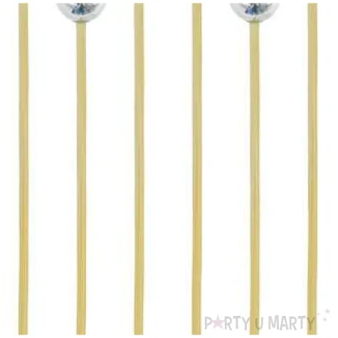 pikery drewniane kuleczki srebrne godan 120 szt