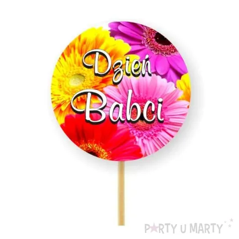 pikery dzien babci gerbery mix 6 szt