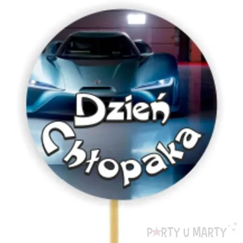 pikery dzien chlopaka auto granatowe 6 szt