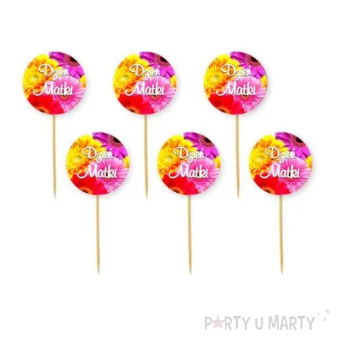 pikery dzien matki gerbery mix 6 szt