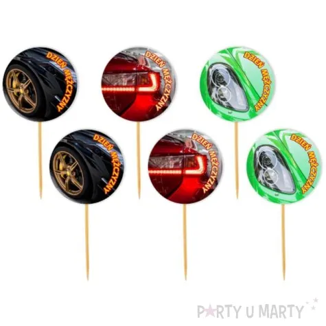 pikery dzien mezczyzny auta mix 6 szt