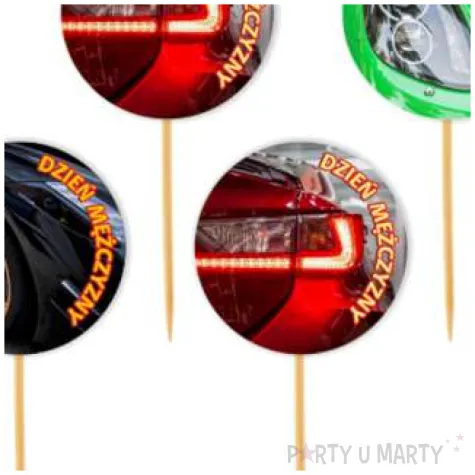 pikery dzien mezczyzny auta mix 6 szt