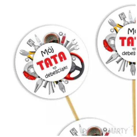 pikery dzien ojca moj tata to debesciak 6 szt