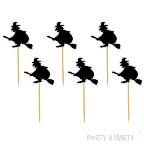 pikery halloween czarownice 6 szt