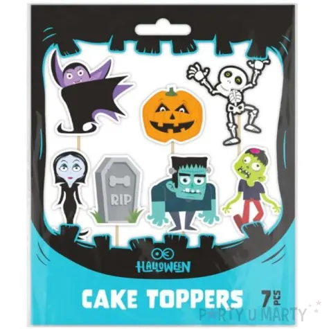 pikery halloween monsters partypal 7 szt