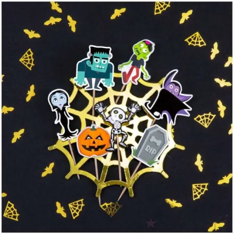 pikery halloween monsters partypal 7 szt