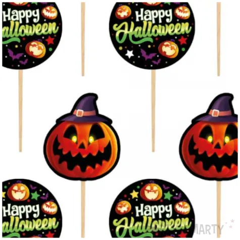 pikery happy halloween male potwory guirca 12 szt