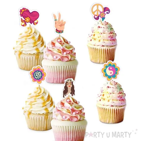 pikery hippisowska wolnosc mix 6 szt