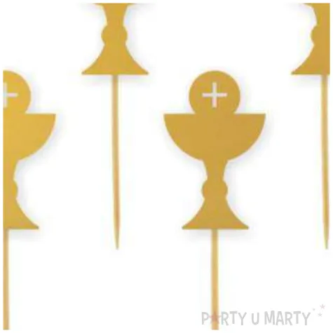 pikery hostia zlote 6 szt