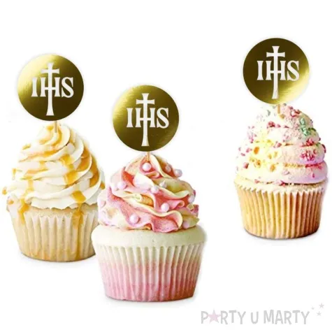 pikery ihs light zlote metalik 6 szt