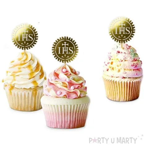 pikery ihs zloty metalik 6 szt