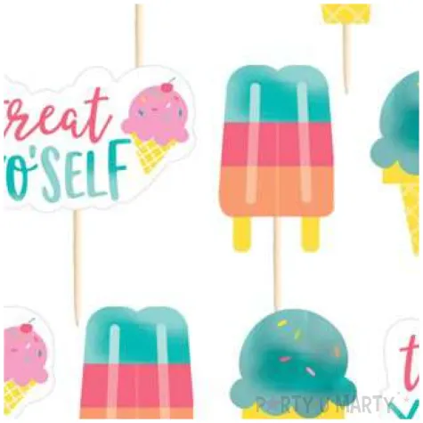 pikery just chillin amscan 8 8 cm 24 szt