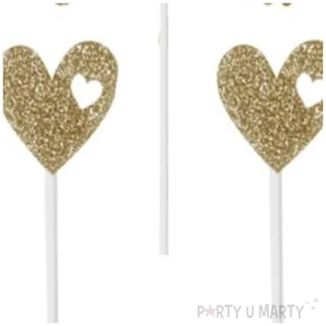 pikery just married zlote godan 5 szt