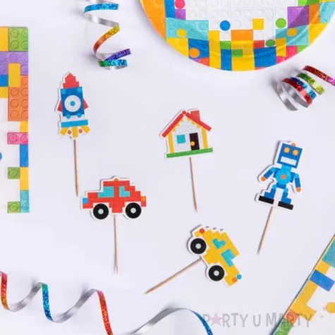 pikery klocki partypal 5 szt