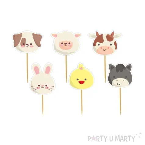 pikery kokolorowa farma 2 mix 6 szt