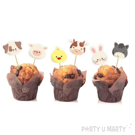 pikery kokolorowa farma 2 mix 6 szt