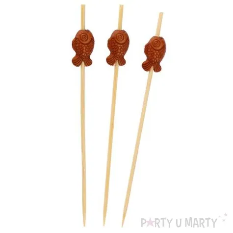 pikery koktajlowe czerwone rybki mix ravi 25 szt