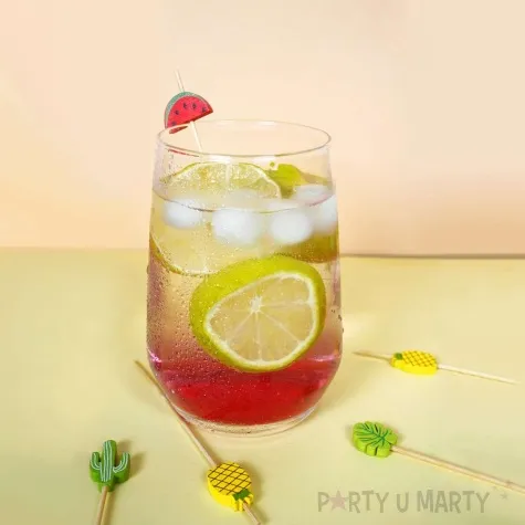 pikery koktajlowe hawajskie party arpex 12 cm 10 szt