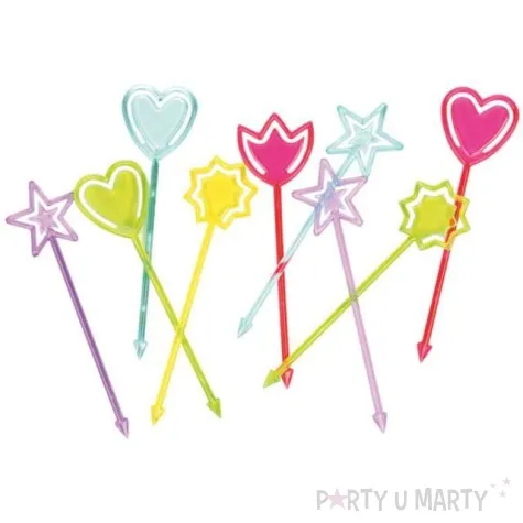 pikery koktajlowe party mix amscan 9 cm 30 szt