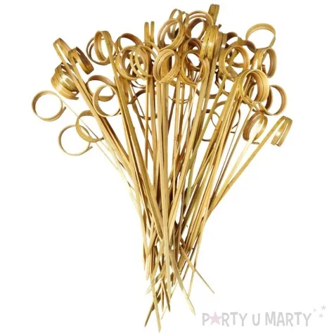 pikery koktajlowe zwijane arpex 15 cm 120 szt