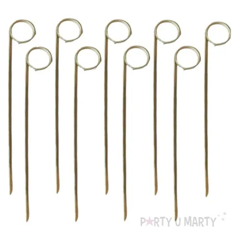 pikery koktajlowe zwijane arpex 15 cm 120 szt