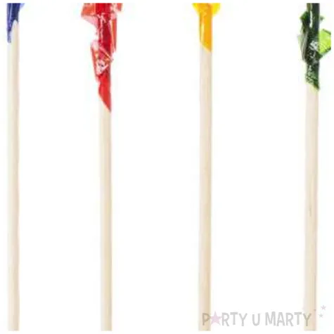 pikery kolorowe plomienie mix godan 130 szt