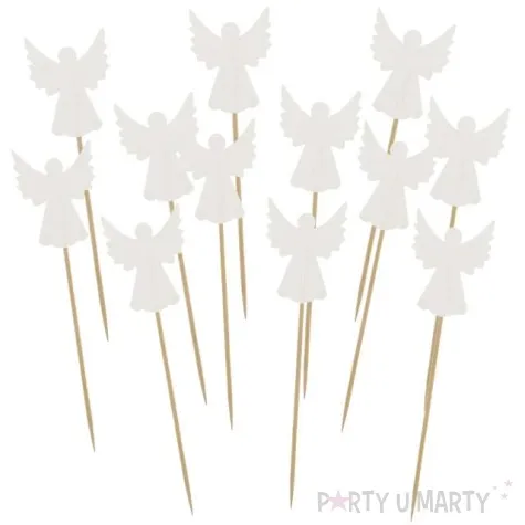 pikery komunia swieta anioly bialy godan 12 cm