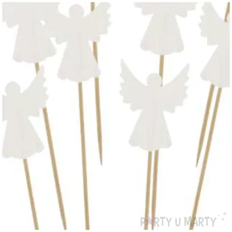 pikery komunia swieta anioly bialy godan 12 cm