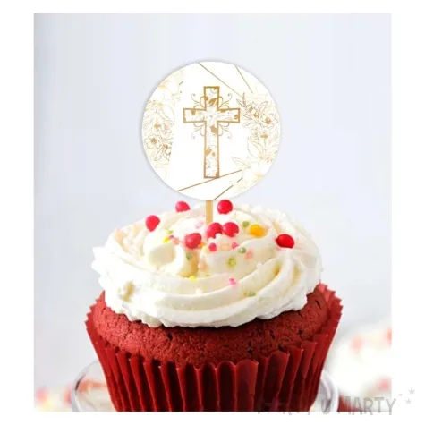 pikery komunia swieta kwiaty boho 6 szt