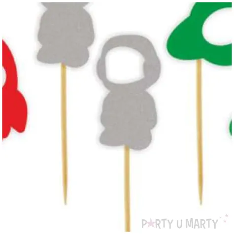 pikery kosmos i planety mix 8 cm 6 szt