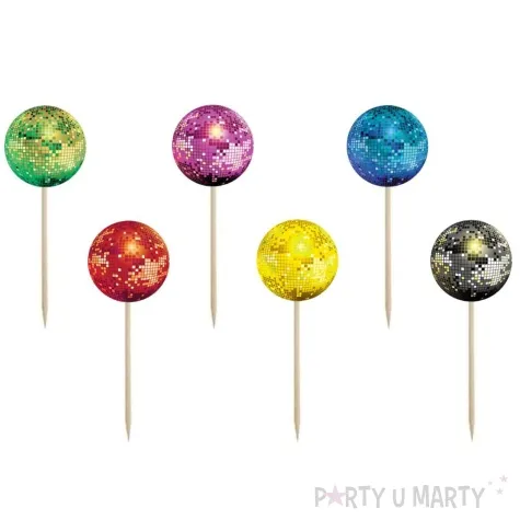 pikery kule disco mix congee 6 szt