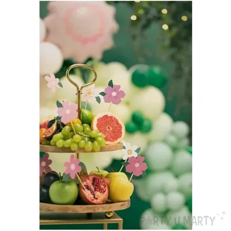pikery kwiaty rozowy partydeco 14 5cm