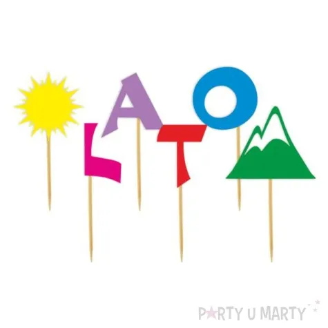 pikery lato slonce i gory mix 6 szt