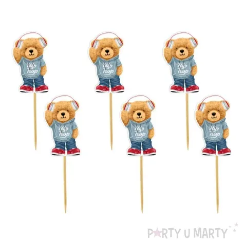 pikery mis i hip hop mix 6 szt