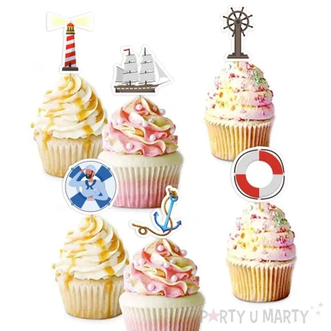 pikery morska przygoda mix 6 szt