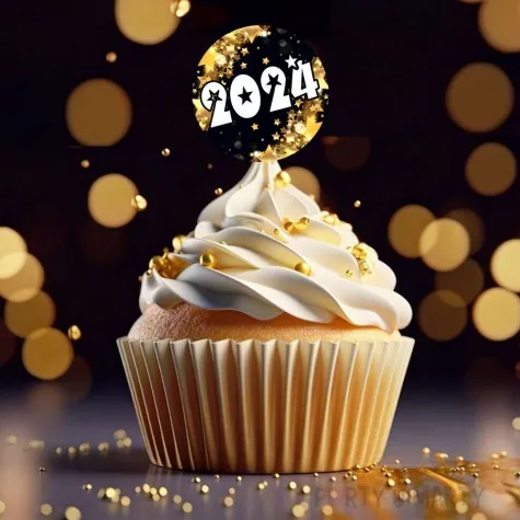 pikery nowy rok 2024 pod gwiazdami 6 szt