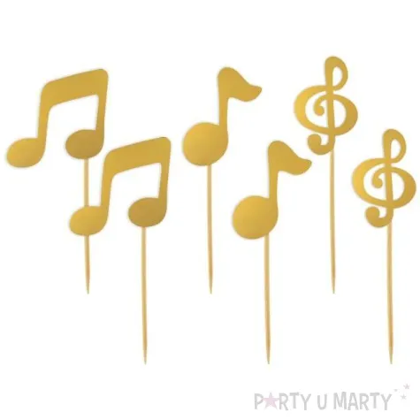 pikery nuty zlote 6 szt