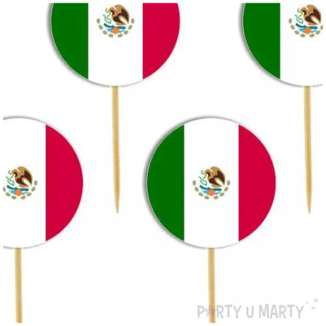 pikery panstwa swiata meksyk 6 szt