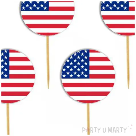 pikery panstwa swiata usa 6 szt