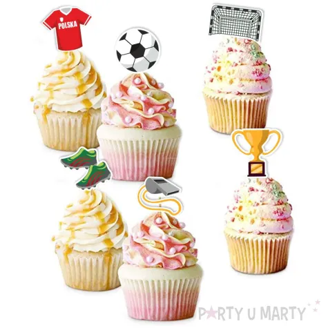 pikery pilka nozna polska mix 6 szt