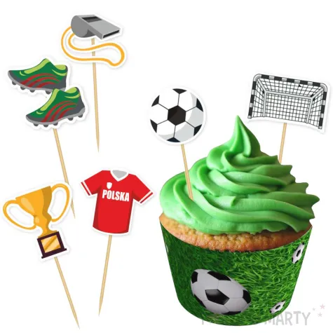pikery pilka nozna polska mix 6 szt