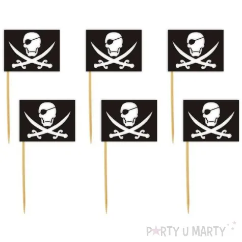 pikery piracka flaga 6 szt